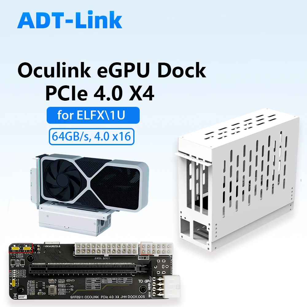 Oculink Egpu Dock Graphics Card - Oculink eGPU グラフィックスカードドック ノートパソコン/ミニPC用 64GB/s PCIe