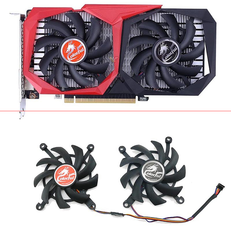 Rtx 4080 Super 16Gb - 冷却ファン85mm 4ピン12v,rtx 2060 2060,カラフルなgeforce gtx 1660ti