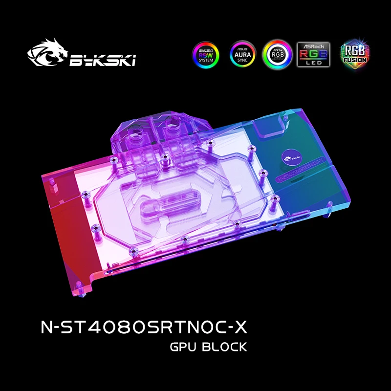 Rtx 4080 Super 16Gb - Bykski N-ST4080SRTNOC-X GPUブロック ZOTAC RTX 4080