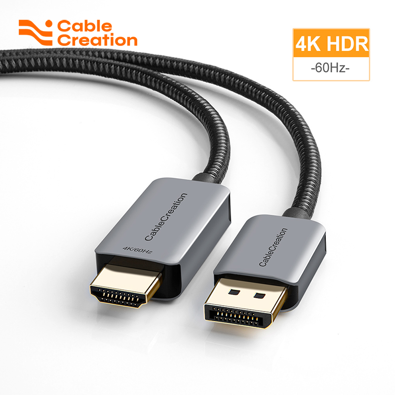 4 Hdmi Multi Monitor Video Card 4K - CableCreation アクティブDisplayPort DP to HDMIケーブル 4K