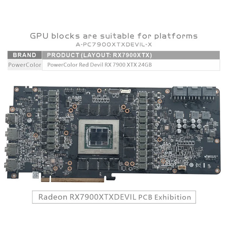 Bykski A-PC7900XTXDEVIL-X GPU  - Rx 7900 Xtx 24Gb Video Card のレビューと価格