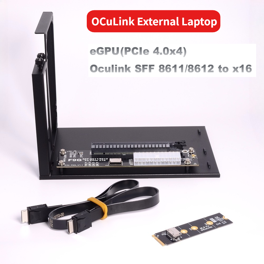 PCIe 4.0 X4 OCuLink ノートパソコン用外付 - Oculink Egpu Dock Graphics Card のレビューと価格