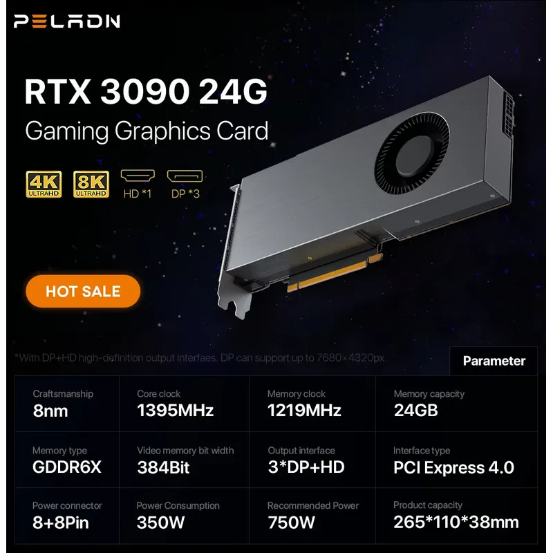 ホットセール ディープラーニングGPU GeForce RT - Rtx 3080 Ti 12Gb のレビューと価格