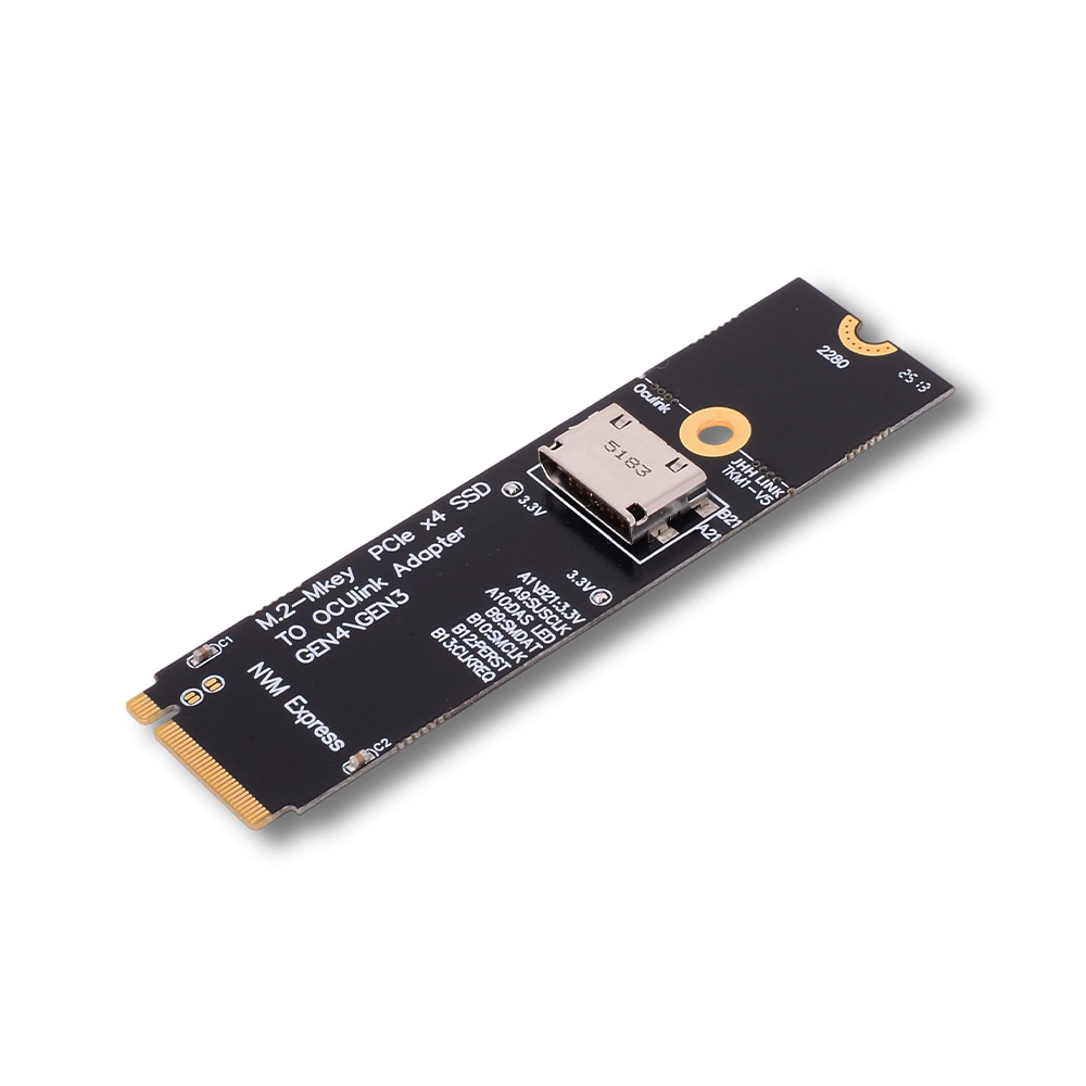 ADT-Link PCIe 5.0 X4 to OCuLin - Oculink Egpu Dock Graphics Card のレビューと価格