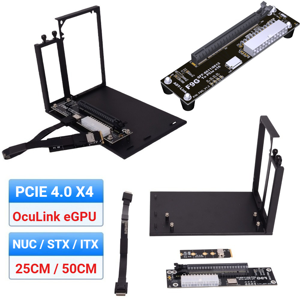 F9G-BK7 EGPU Oculink GPUドック PC - Oculink Egpu Dock Graphics Card のレビューと価格